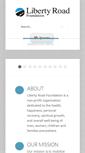 Mobile Screenshot of libertyroadfoundation.org
